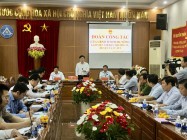 Đoàn công tác của tỉnh làm việc với Ban thường vụ huyện ủy Cư Jút