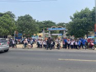 Huyện Cư Jút xây dựng mô hình cổng trường an toàn giao thông