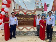 Trường Mẫu giáo xã Nam Dong ngôi trường đầu tiên đạt chuẩn Quốc gia mức độ II
