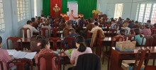 Tập huấn nghiệp vụ NHCS năm 2023 tại xã Tâm Thắng