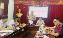 Ông Vi Kiến Thành, Cục trưởng Cục Điện ảnh - Phó Trưởng ban Thường trực Ban Tổ chức phát biểu tại Lễ phát động