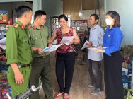 Công an huyện tổ chức 25 buổi tuyên truyền các hình thức lừa đảo trên mạng
