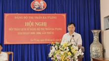 Hội thảo lịch sử Đảng bộ thị trấn Ea T’ling giai đoạn 1989 – 2020, lần thứ II