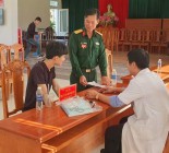 Huyện Cư Jut tập trung cho công tác khám sức khỏe NVQS năm 2024