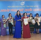 Mô hình trà trái cây Organic Tây Nguyên đạt giải nhất cuộc thi “Ngày phụ nữ khởi nghiệp” năm 2023 tại tỉnh Đăk Nông