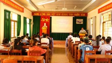 Khai mạc lớp bồi dưỡng lý luận chính trị cho đảng viên mới khóa 44