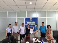 Thành lập công đoàn cơ sở Công ty CP chế biến nông sản, thực phẩm Thái An.