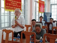 Tiếp xúc cử tri với đại biểu HĐND thị trấn Ea T'ling