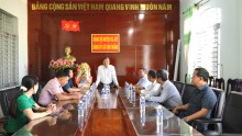 Huyện ủy-HĐND-UBND-UBMTTQ huyện thăm chúc tết các gia đình chính sách, người có công và các cơ quan, đơn vị trực tết