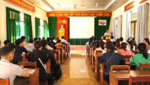 Trung tâm Chính trị huyện - khai giảng lớp nhận thức về Đảng khoá 62