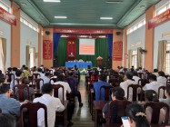 Đại biểu HĐND 2 cấp Tỉnh và Huyện tiếp xúc với cử tri tại xã EaPô