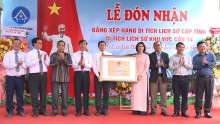 Lễ đón nhận bằng xếp hạng di tích lịch sử cấp tỉnh Cầu 14