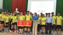 Giải bóng chuyền nam, nữ CNVCLĐ hưởng ứng tháng công nhân năm 2024 thành công tốt đẹp