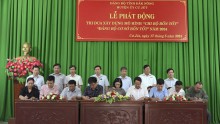 Huyện ủy tổ chức Lễ phát động thi đua xây dựng mô hình “Chi bộ bốn tốt, Đảng bộ cơ sở bốn tốt” năm 2024