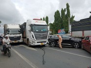 Vụ tai nạn giao thông liên hoàn tại ngã tư chợ Cư Jut