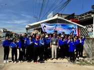 Đồng chí Vũ Văn Bính– Phó Chủ tịch UBND huyện kiểm tra các điểm thi Tốt nghiệp THPT 2024