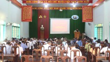 Khai mạc lớp tập huấn nghiệp vụ công tác mặt trận năm 2024
