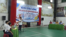 Giải cầu lông CLB Long Bình mở rộng năm 2024 thành công tốt đẹp