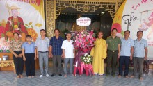 Thăm các tổ chức Phật giáo dịp Đại lễ Vu Lan 2024