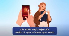Thí điểm cấp Phiếu lý lịch tư pháp trên Ứng dụng định danh quốc gia VNeID