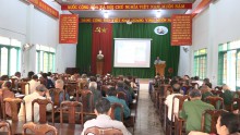 Hội nghị cung cấp thông tin, nâng cao năng lực cho người có uy tín trong vùng đồng bào DTTS huyện Cư Jút năm 2024