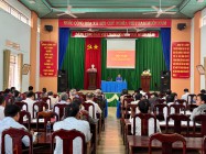 Đảng ủy xã Ea Pô đã tổ chức Hội nghị tổng kết công tác xây dựng Đảng năm 2024