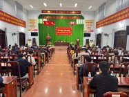Khai mạc kỳ họp thứ 9 -HĐND huyện CưJút khóa VII (nhiệm kỳ 2021-2026)