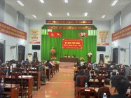 Kỳ họp thứ 9, HĐND huyện CưJut khóa VII thành công tốt đẹp