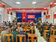 Ban liên lạc Hội truyền thống Trường Sơn đường Hồ Chí Minh huyện Cưjut gặp mặt kỷ niệm 80 năm Ngày thành lập QĐNDVN