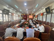 Phó Bí thư Tỉnh ủy Hồ Xuân trường làm việc với Thường trực Huyện ủy Cư Jút