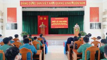 Lễ đón quân nhân hoàn thành nghĩa vụ quân sự xuất ngũ trở về địa phương năm 2025
