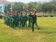Huyện CưJút:  Tổ chức Lễ ra quân huấn luyện quân sự năm 2025
