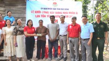 Lễ khởi công xây dựng nhà nhân ái “Lan tỏa yêu thương” năm 2025