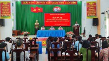 Đảng uỷ xã Tâm Thắng tổ chức hội nghị sơ kết quý I năm 2025