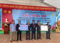 Lễ  công bố Quyết định  công nhận  xã  Nam Dong đạt chuẩn nông thôn mới nâng cao năm 2024