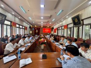 Giao ban  các tổ chức cơ sở Đảng quí II/2025