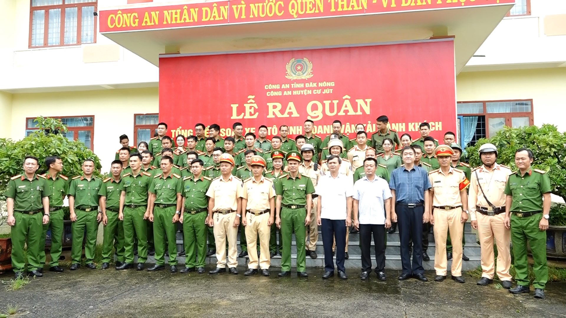 Huyện Cư Jút tăng cường đảm bảo trật tự an toàn giao thông
