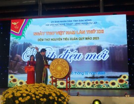 Đêm thơ Nguyên Tiêu xuân Quý Mão 2023