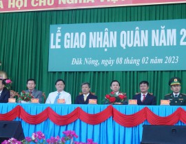 Lễ giao nhận quân 2023